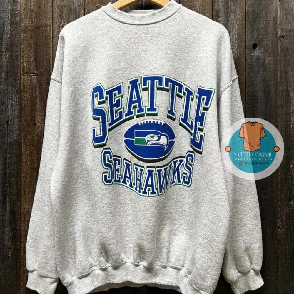 Seattle Seahawks Sweatshirt NFL, graphic printed t-shirt, football team '97